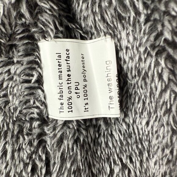 KP Fashion Man Leather Jacket Men XL Brown Sherpa Lined Long Sleeve Button Front - Picture 5 of 10